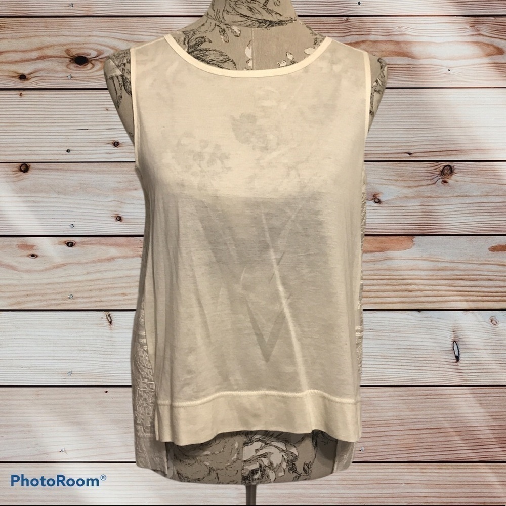 Madewell Off White Top S